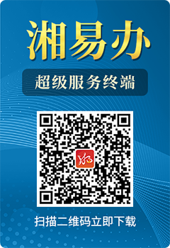 ”湘易办“超级服务终端